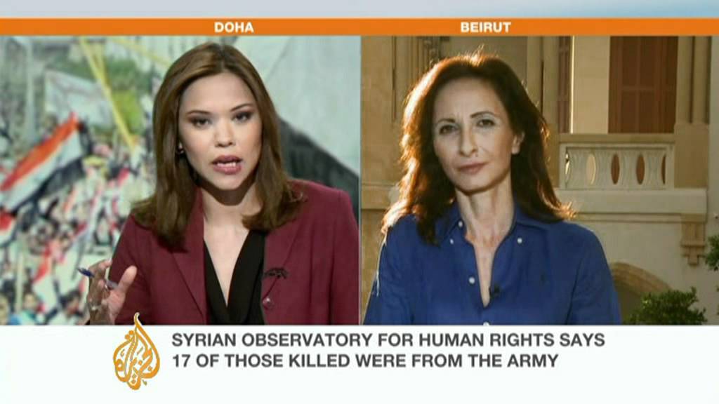 Rula Amin updates on the latest Syria news - YouTube
