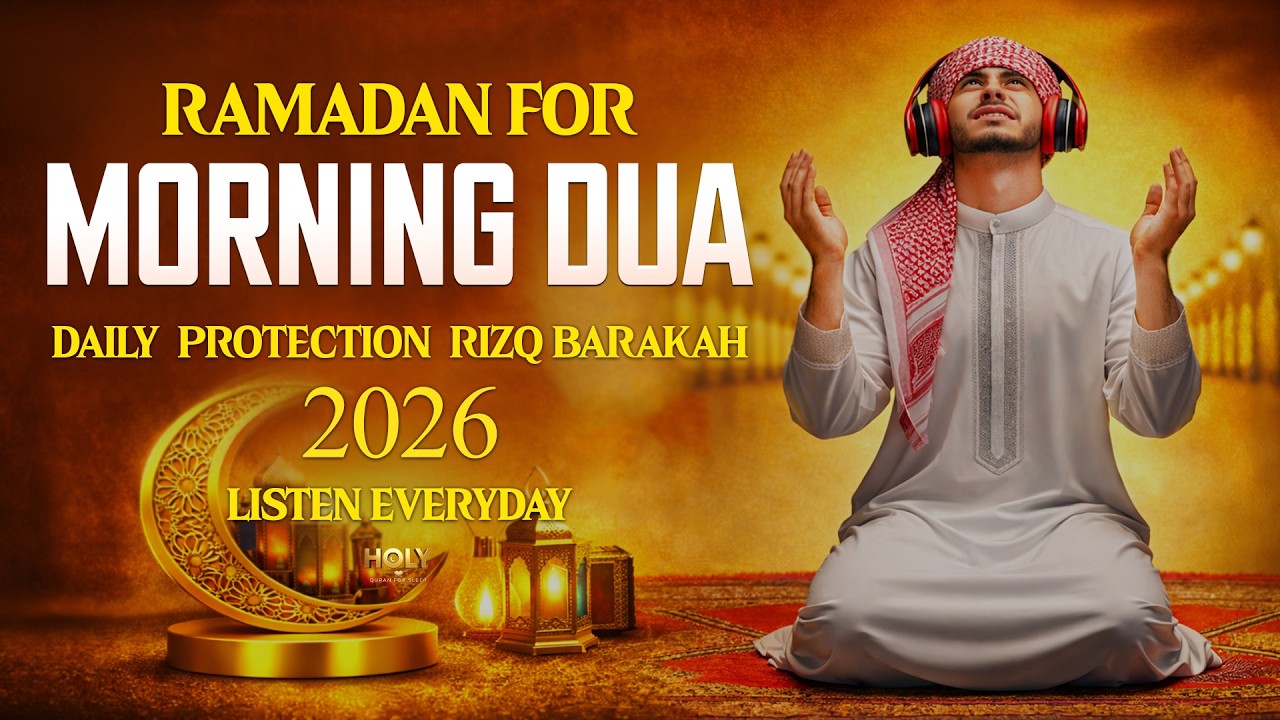 Ramadan 2026 | Morning Dua For Success, Rizq, and Protection: Start Your Day With Allah's Blessings