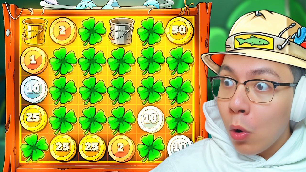 I GOT a CLOVER SCREEN on Le Fisherman