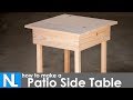 How To Build A Small Table Out Of Wood