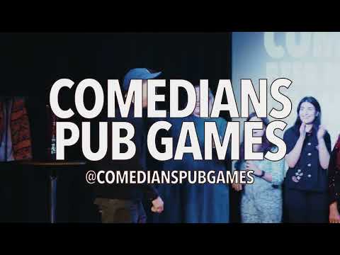 Comedians Pub Games - live show