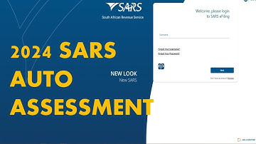 Help with your 2024 SARS auto assessment tax return (SARS Efiling)