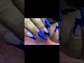 Blue Nail Magic with Glitter &amp; 3D Designs #fok #nails