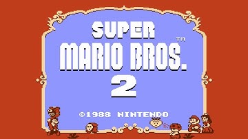 Super Mario Bros 2 - Complete Walkthrough
