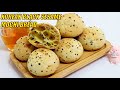 Korean Sesame Mochi Bread Recipe ASMR [Subtitles] HNC Kitchen