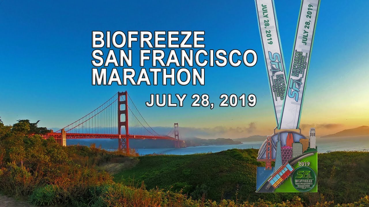 Biofreeze San Francisco Marathon 2019 (runners view)