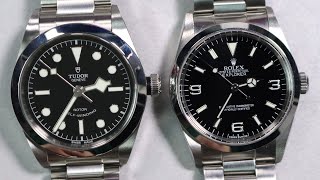 Tudor Black Bay 36 vs. Rolex Explorer 1