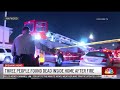 3 people found dead of gunshots inside Maywood home after fire