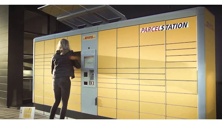 DHL Parcelstation: dag en nacht pakketten ophalen en versturen.