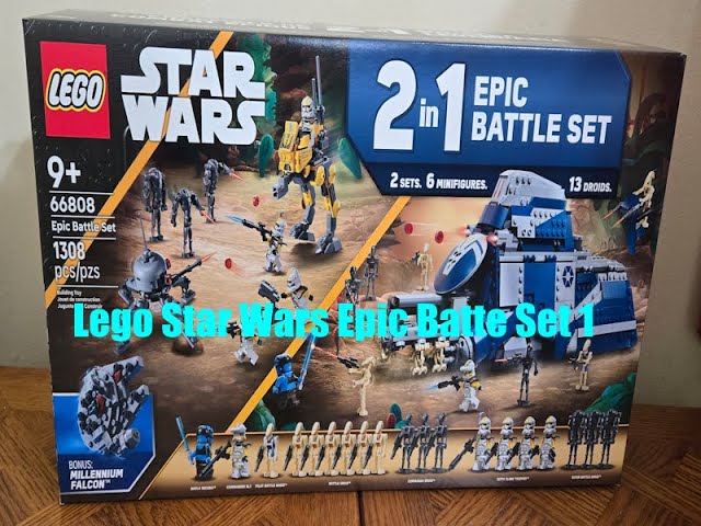 LEGO Star Wars 2025 Epic Battle Set Co-Pack 66808 Amazon Unbox