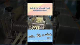 Corn Bugles Doritos Pellets Fried Chips Snacks Food Machine Production Line Making Extruder Machine