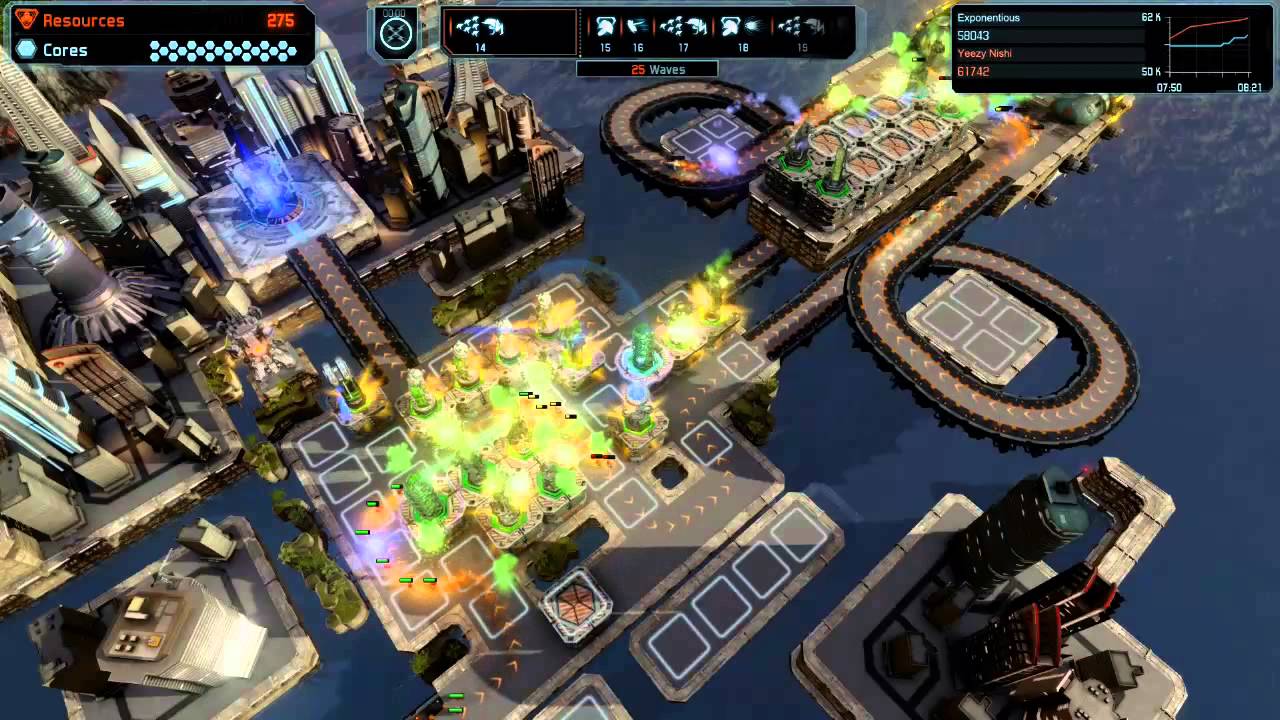 Defense Grid 2 Gold Medal Walkthrough 14   Surface Tension   Story