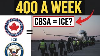 Is Cbsa Becoming Canadas Ice? 400 Deportations Every Week