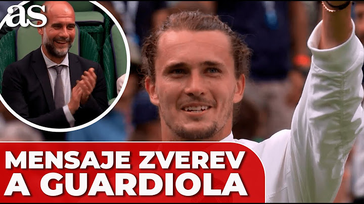 La OFERTA de ZVEREV a GUARDIOLA en WIMBLEDON que desató las risas de la PISTA CENTRAL