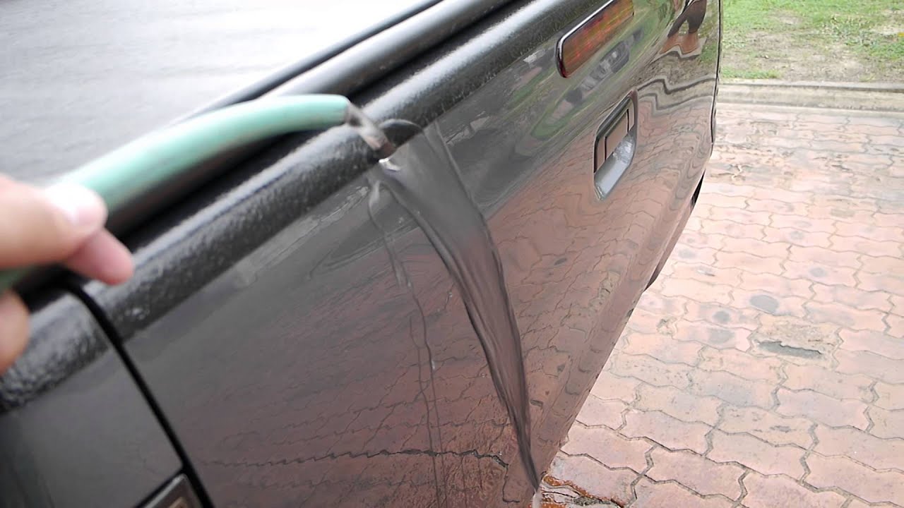 Master Sealant Water Sheeting by Homie Car Detailing YouTube