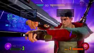 This Dante combo uses one button and does a stupid amount of damage