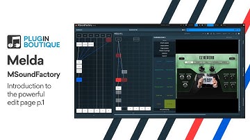 MSoundFactory | Intro to the Edit Page Part.1 w/ Vojtěch "Melda" Meluzín