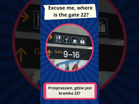 Najważniejsze zwroty na lotnisku po angielsku | Airport Phrases You NEED To Know