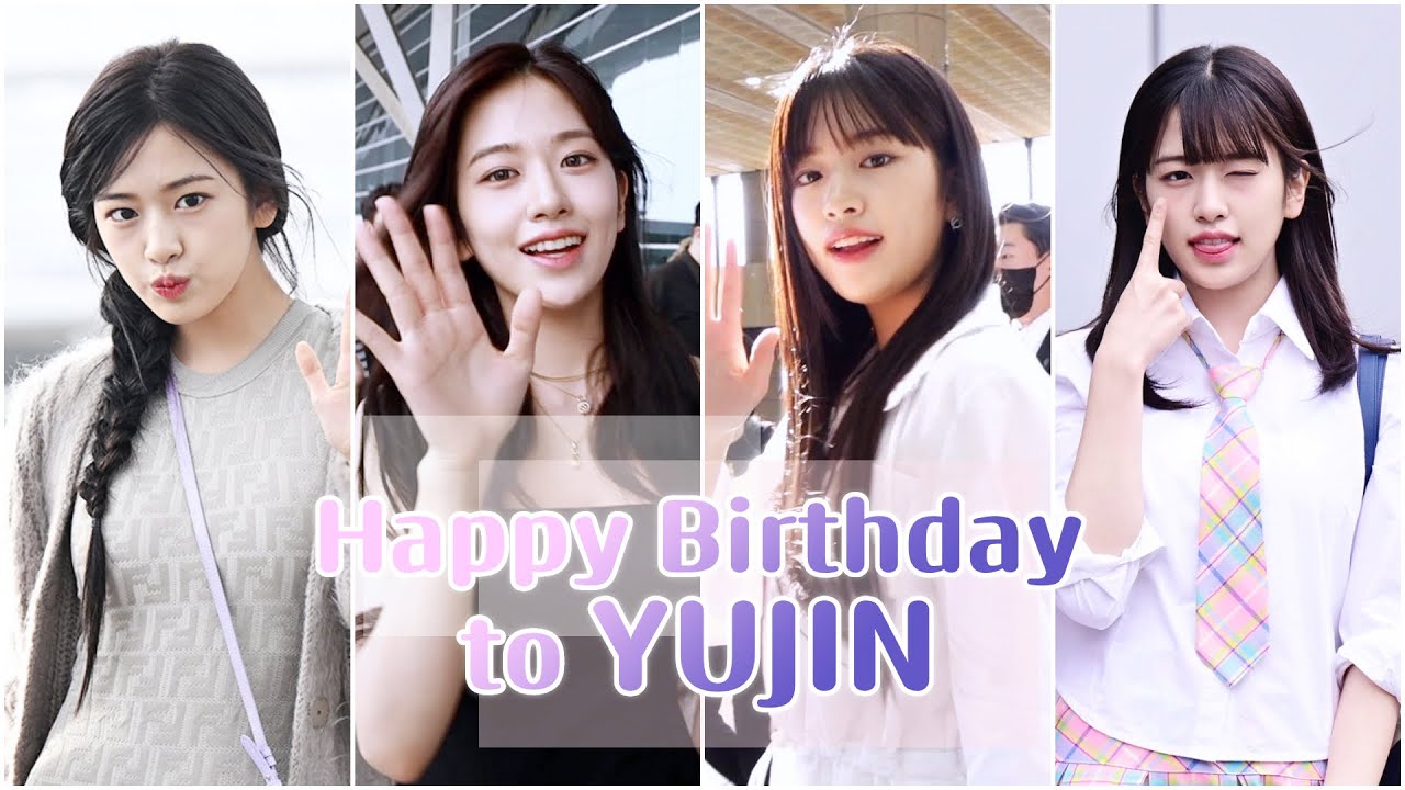 ‘Happy Birthday to ANYUJIN’ 🥳🎂🎉 #아이브 #안유진 생일을 축하합니다💗 #Newsen