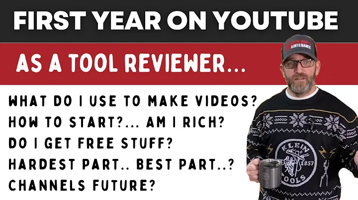 First Year on YouTube as a Tool Reviewer.... What I Use? Am I Rich? What about the Future? #tools