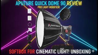 Aputure Light Dome 90 Review – Best Quick Softbox for Cinematic Video Lighting?