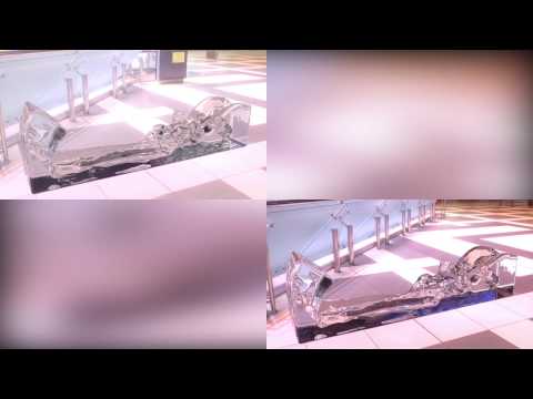 Water Simulation (Realfow) Side by Side Comparison of Pixar Renderman vs Cycles