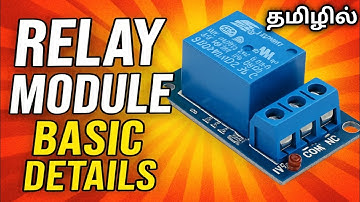 Relay Module Basic Details || Diy Relay module || SR Crafts Tamil 