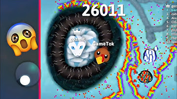 Snake Io 🐍 Gobbles Vs Snowbell The Map Epic SnakeIo Gameplay Snake.io snake game