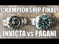 Budget Sub Homage Championship FINALS: Invicta Pro Diver vs Pagani Design PD-1639 - Perth WAtch #313