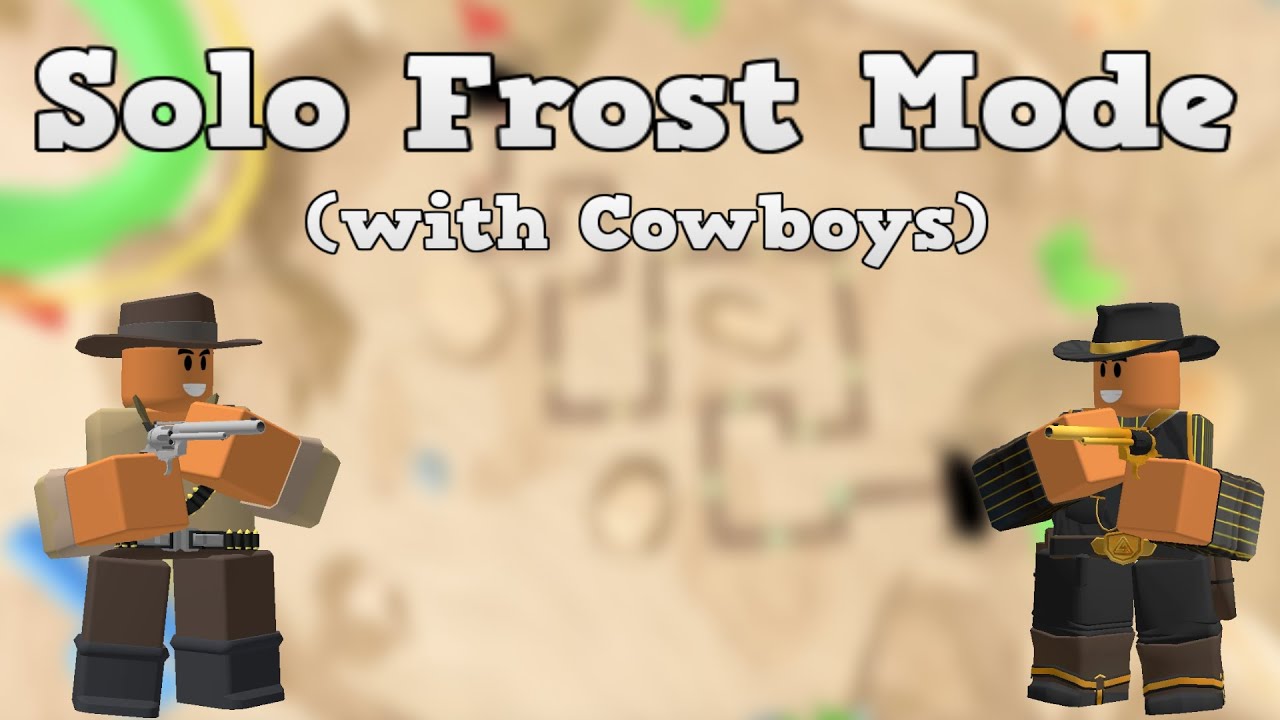 Solo Frost Mode with Cowboy | Easy Coins & Gems Grind (TDS)
