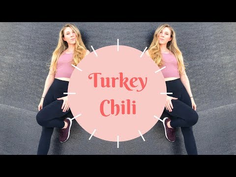 Homemade Turkey Chili | Easy and HEALTHY Recipe