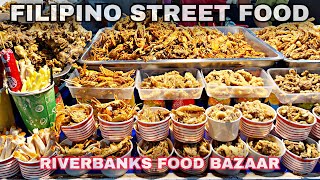 INSANE FILIPINO STREET FOOD BAZAAR | PHILIPPINES STREET FOOD TOUR | MARIKINA RIVERBANKS screenshot 4