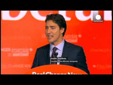 Джастин Трюдо – новый премьер-министр Канады