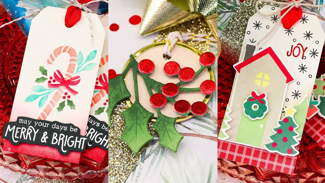 Quick Tags You Can Make Lots of for Christmas Gift + a Special Kit