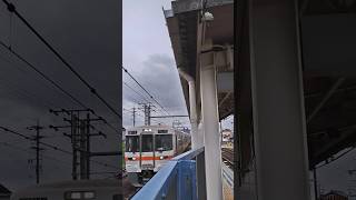 【JR東海】東海道線313系 普通岐阜行き　石刀駅のすぐ隣を通過！ #鉄道