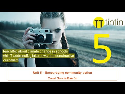 Tintin4Climate Unit 5 Encouraging community action