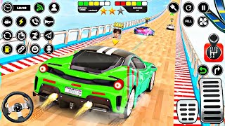 impossible car mega ramp  tracks - Crazy Ramp Car Stunt Master 3D - Cars games screenshot 5