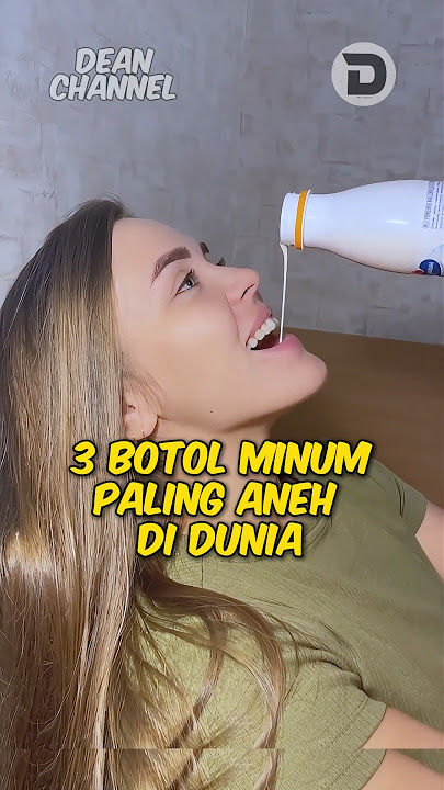 3 Botol Minum paling aneh di Dunia (Nomer 3 di luar nalar!!) #shorts