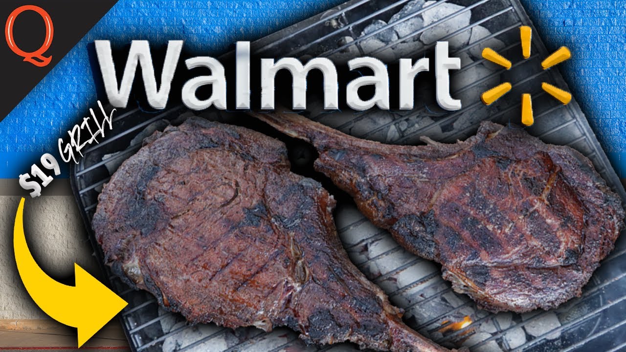 19 Walmart HAUL vs 100 Tomahawk Steaks Ft. Kosmos Q YouTube