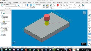 Program facing power mill 2019 simple part1 tutorial for beginner