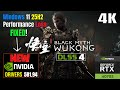 New NVIDIA 581.94 Drivers &amp; Windows 11 25H2 in Black Myth Wukong - 4K EPIC - RTX 4070 SUPER - DLSS 4