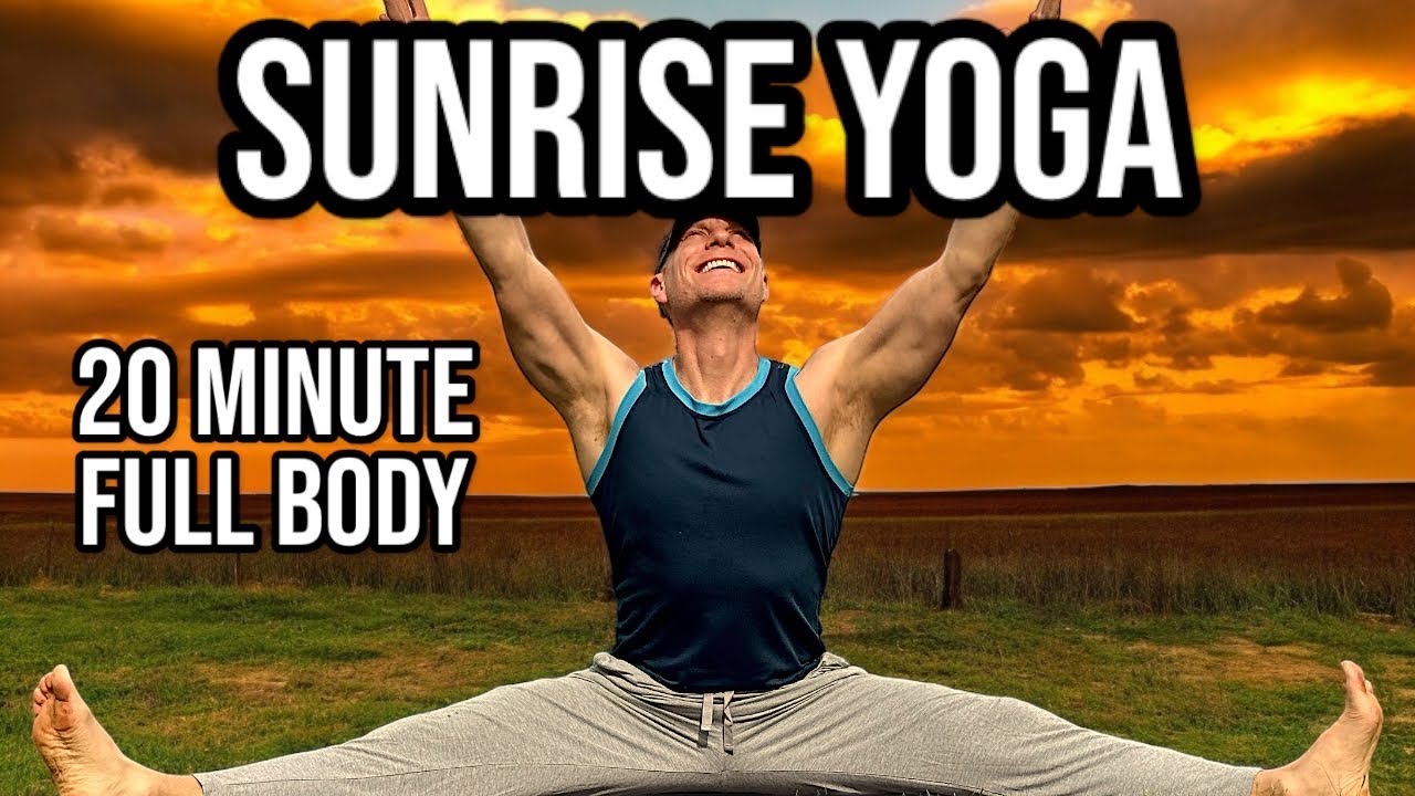 20 Min Relaxing Sunrise Yoga - Full Body Morning Yoga for EVERYONE