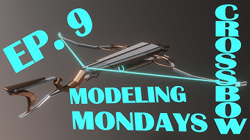 Low Poly Crossbow (Modeling Mondays Episode #9)