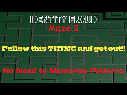 Wn Roblox Identity Fraud Maze 2 Code Way - how to escape the maze in roblox