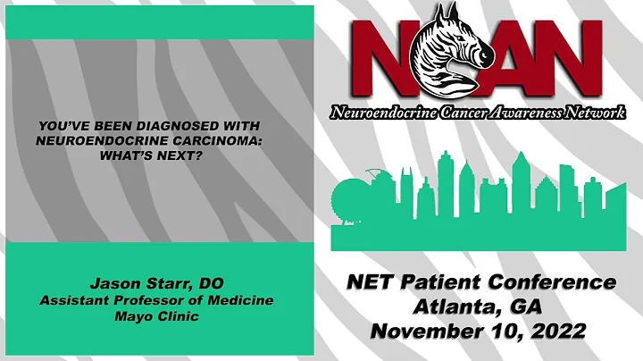 YOUVE BEEN DIAGNOSED WITH  NEUROENDOCRINE CARCINOM...