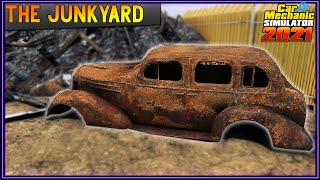 Exploring The Junkyard For Rusty Gold | Car Mechanic Simulator 2021