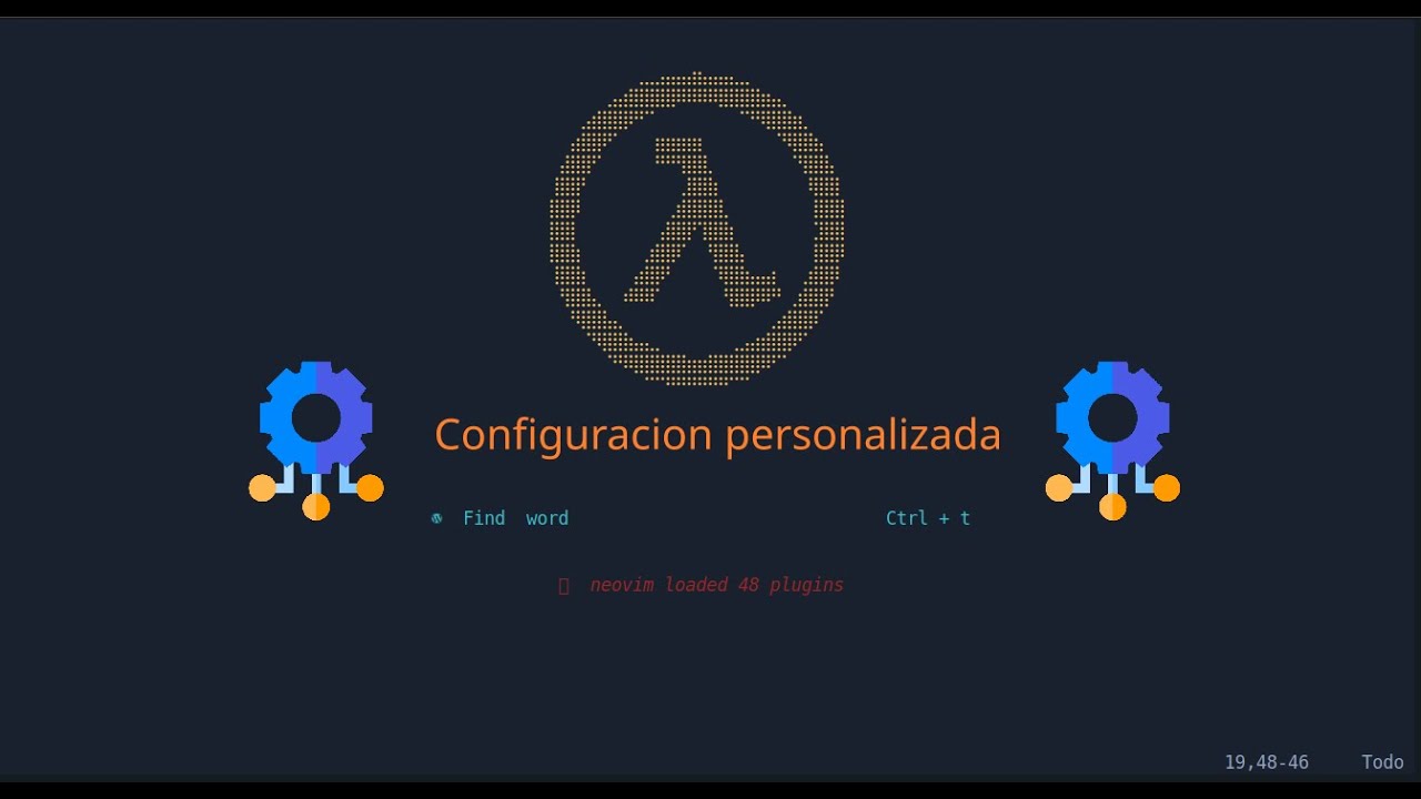 Mi configuración personal de neovim. - YouTube
