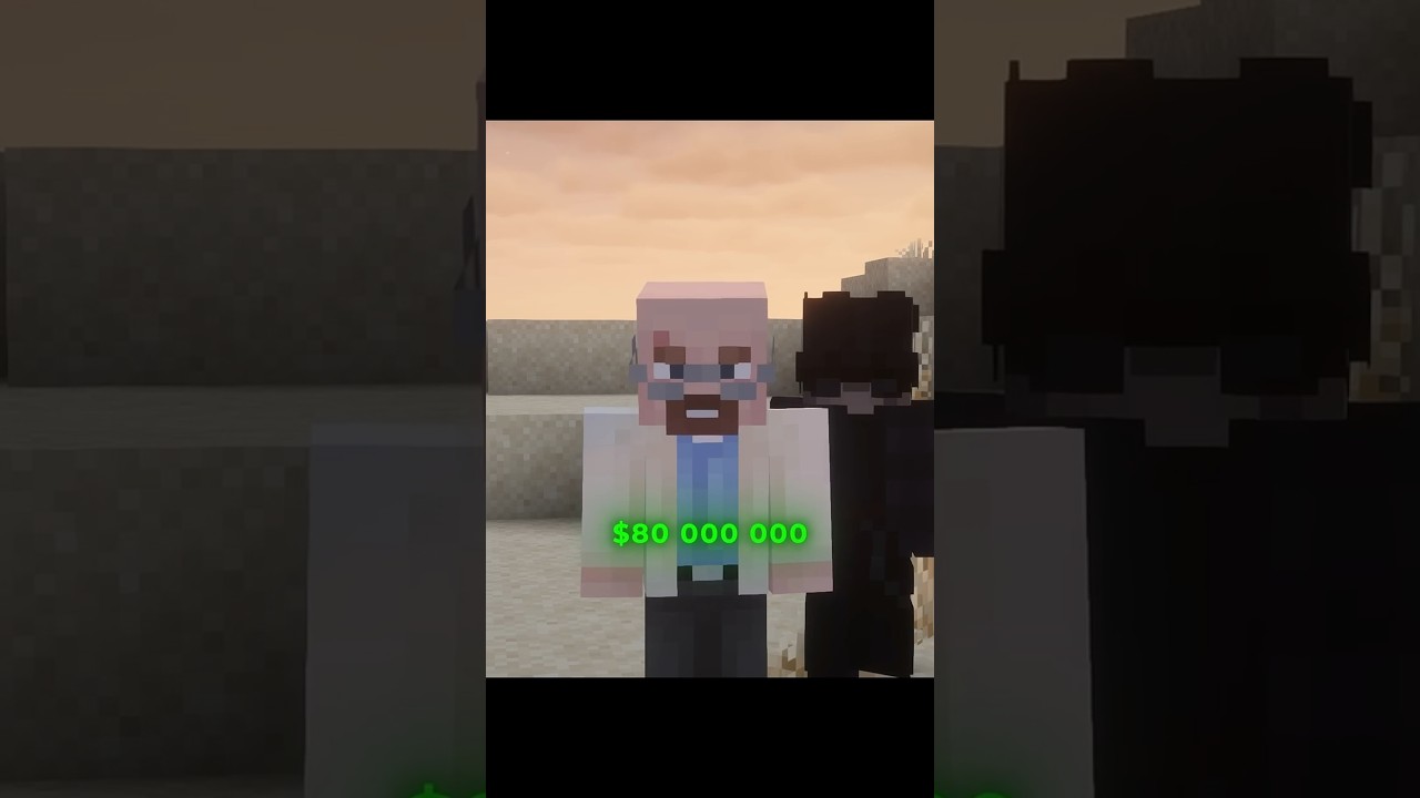 Breaking Blocks… #minecraft #funny #scliffer #breakingbad #edit