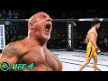 UFC 4 | Bruce Lee VS Bill Goldberg |  EA SPORTS UFC 4