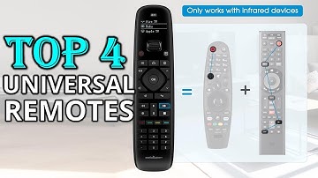 ✅Top 4: Best Universal Remotes 2024 - Ultimate Universal Remote Showdown 2024